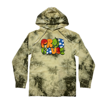 Load image into Gallery viewer, ProbCause VINE LOGO Mineral Dye Hoodie in Olive
