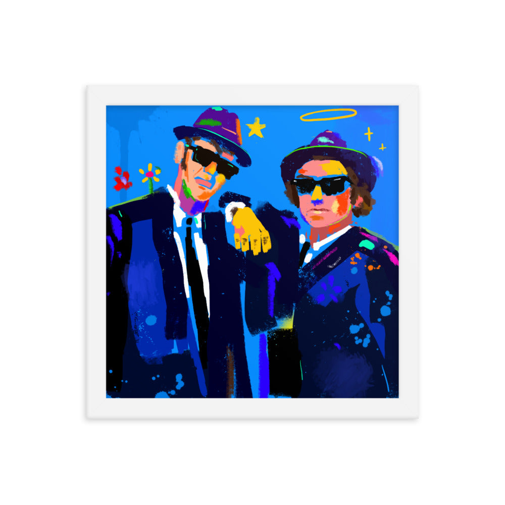 Blues Brothers Loosie Framed Print – ProbCause