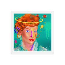 Load image into Gallery viewer, Lucy Loosie Framed poster