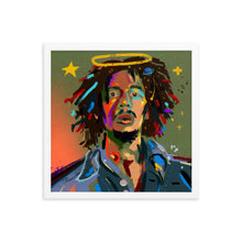 Load image into Gallery viewer, Bob Marley Loosie Framed Print
