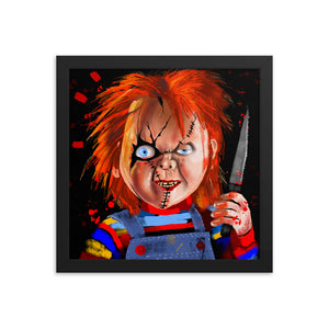 Chucky Loosie Framed Print