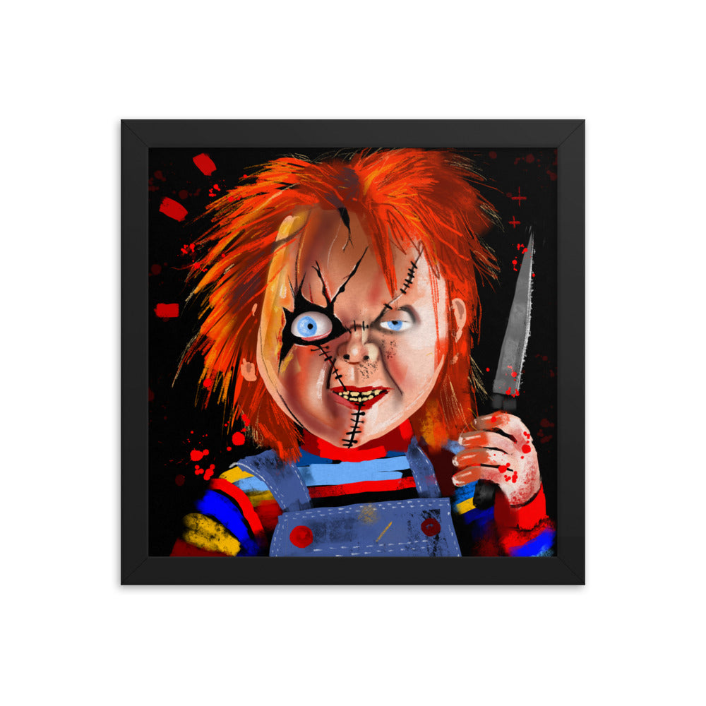 Chucky Loosie Framed Print
