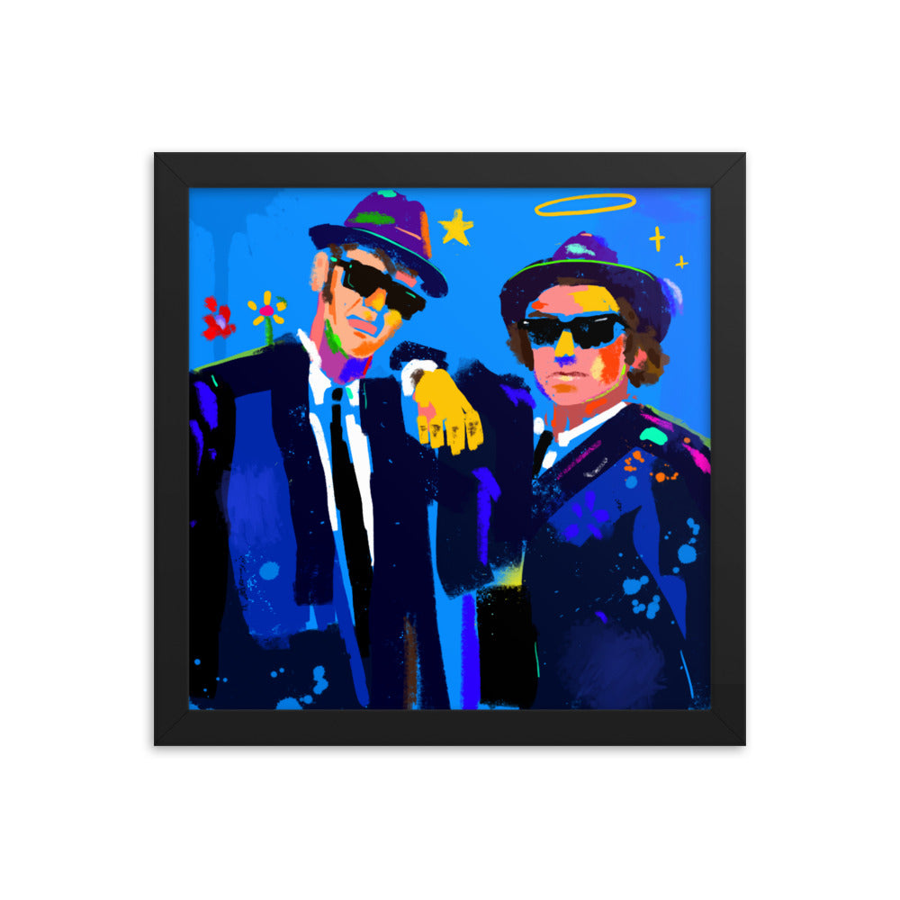 Blues Brothers Loosie Framed Print