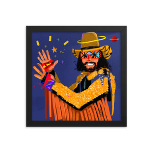 Macho Man Loosie Framed Print