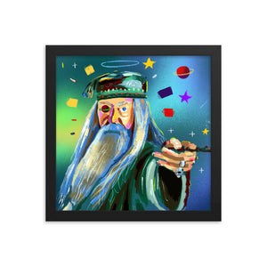 Dumbledore Loosie Print Framed