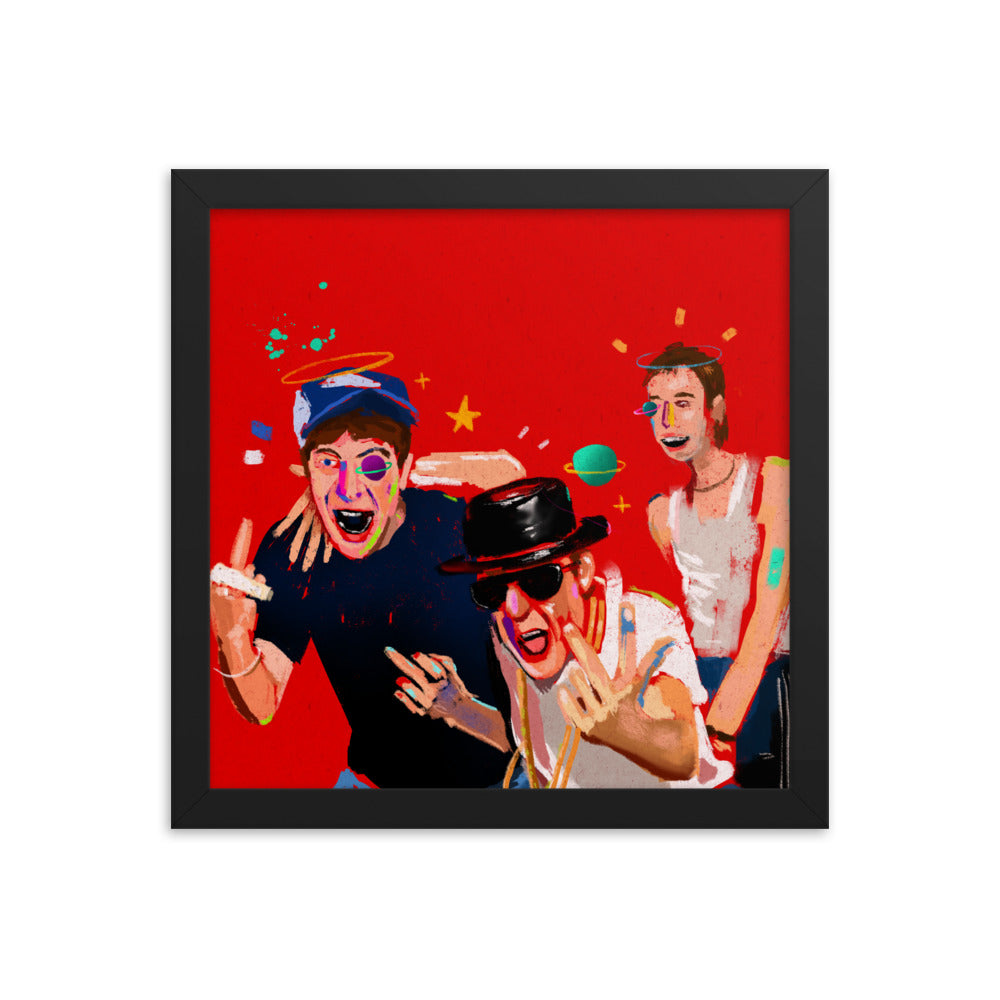 Beastie Boys Loosie (Framed Print)