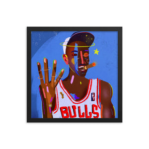 Jordan Loosie Print (Framed)