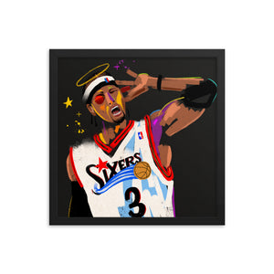 Iverson Loosie Framed poster