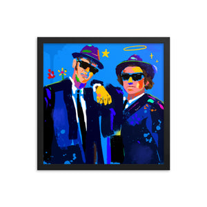 Blues Brothers Loosie Framed Print