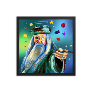 Dumbledore Loosie Print Framed