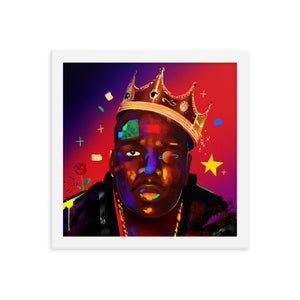 Biggie Loosie (Framed Print)