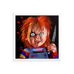 Chucky Loosie Framed Print
