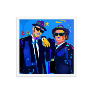 Blues Brothers Loosie Framed Print
