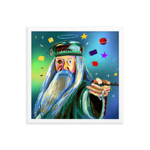 Dumbledore Loosie Print Framed