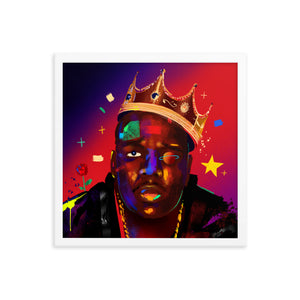 Biggie Loosie (Framed Print)