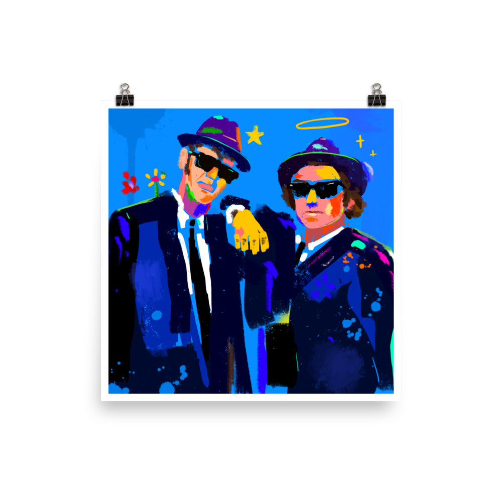 Blues Brothers Loosie Print