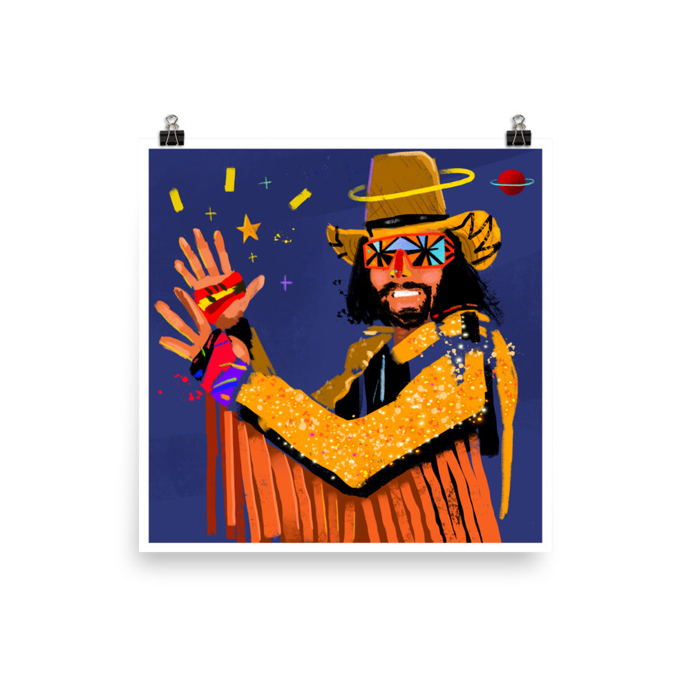 Macho Man Loosie Print