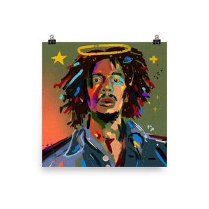 Bob Marley Loosie Print